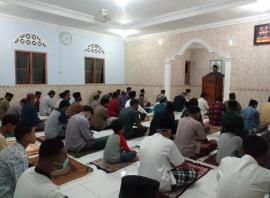 Terapkan Protokol, Ibadah Jamaah Masjid Al Muttaqien Berjalan Lancar